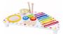 Imagem de Brinquedo Mesa Musical De Madeira Com Instrumentos Tooky Toy