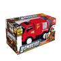 Imagem de Brinquedo Mini Caminhao Dos Bombeiros Vermelho Samba Toys