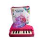 Imagem de Brinquedo Mini Teclado Piano Musical Infantil Bate E Volta Luz E Som