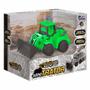 Imagem de Brinquedo Mini Tractor Trucks Radicais Unik Toys Verde