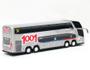 Imagem de Brinquedo Miniatura Ônibus Viação 1001 Prata 30cm