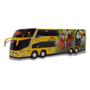 Imagem de Brinquedo Miniatura Ônibus Viação Eucatur Amarelo DD G7