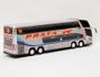 Imagem de Brinquedo Miniatura Ônibus Viação Prata 1800 Dd G7 30Cm