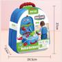 Imagem de Brinquedo Mochila Kit Médico Maleta Infantil 2 Em 1 Completo