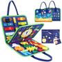 Imagem de Brinquedo Montessori Busy Board khlerox para crianças com 26 animais