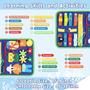 Imagem de Brinquedo Montessori Busy Board khlerox para crianças com 26 animais