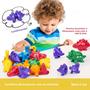 Imagem de Brinquedo Montessori de Dinossauro com Bolsa de Armazenamento