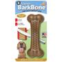 Imagem de Brinquedo Mordedor Cachorro Pet Qwerks Bark Bone Frango G