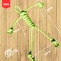 Imagem de Brinquedo Mordedor Pet Corda Trançada Resistente de Algodão 30cm Clean p/ Cachorro Adulto