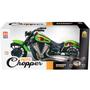 Imagem de Brinquedo Moto Custom Miniatura Motoqueiro - Bs Toys