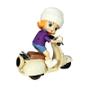 Imagem de Brinquedo Motocicleta Scoter Menina Com Luz E Som  Gira 360