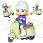 Imagem de Brinquedo Motocicleta Scoter Menina Com Luz E Som  Gira 360