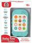 Imagem de Brinquedo Musical Baby Fone Celular 600-7 - Braskit