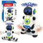 Imagem de Brinquedo Musical Infantil Robô Dançarino Gira 360 Com Helice Sons e Luzes Led Envio Imediato