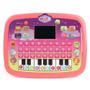 Imagem de Brinquedo Notebook infantil com som e luz- rosa