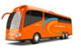 Imagem de Brinquedo onibus miniatura roma bus - laranja 