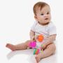Imagem de Brinquedo para bebe chocalho sensorial colorido 