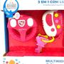 Imagem de Brinquedo Para Bebê Com Luz E Som Rosa - Multikids - Br1245