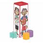 Imagem de Brinquedo para Bebe Cubinhos 4 em 1 Expressoes - Merco Toys