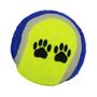 Imagem de Brinquedo Para Cachorro Bola de Tênis 3 Unidades Azul