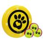 Imagem de Brinquedo Para Cachorro Disco Frisbee e 3 Bolas de Tênis