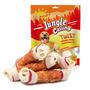 Imagem de Brinquedo para Cachorro - Ossos Entrelaçados Jungle Calling Chicken Wrap
