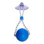 Imagem de Brinquedo para Cachorro Pet Push Ball Bola 55mm Azul  Truqys 
