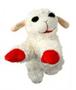 Imagem de Brinquedo para Cães Multipet Lamb Chop Jumbo - 24cm com Guincho (2 Unidades)