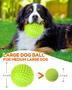 Imagem de Brinquedo para cães Pweituoet Spike Ball 4.5 para cães de médio porte (pacote com 2)