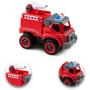 Imagem de Brinquedo para Crianças City Machine Caminhão de Bombeiro Com Acessórios para Montar e Desmontar Multikids - BR1085