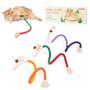 Imagem de Brinquedo para Gato com Catnip e Sisal Gochanmon - Resistente à Mordidas (Pacote com 3)