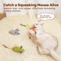 Imagem de Brinquedo para Gato Potaroma - 3 Unidades com Catnip e Silvervine