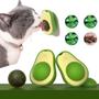 Imagem de Brinquedo Para Gatos Abacate Com Catnip Erva Gato Natural Autoadesivo