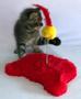 Imagem de Brinquedo Para Gatos Com Mola Vermelho