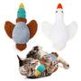 Imagem de Brinquedo para Gatos Potaroma Birds - Pacote com 2 - Catnip, Macio e Durável (16,5cm)