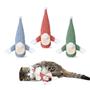 Imagem de Brinquedo para Gatos Potaroma Papai Noel - com Catnip e Som de Papel Amassado (21cm)