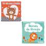 Imagem de Brinquedo para hora do banho infantil bebe menino menina kit 2 livrinhos educativo buba