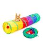 Imagem de Brinquedo Para Pets Túnel Labirinto Para Gatos Colorido Top