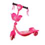 Imagem de Brinquedo Patinete Infantil Rosa Scooter 3 Rodas C Cesta