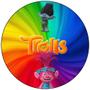 Imagem de Brinquedo Patinete Trolls Infantil Menina 2 Rodas Rosa