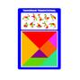 Imagem de Brinquedo Pedagógico Montessori Quebra-cabeça Tangram Educativo