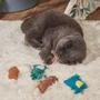 Imagem de Brinquedo Pelúcia com Catnip  Mordedor Pet Com Erva de Gato