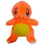 Imagem de Brinquedo Pelucia Pokemon Chamander 20cm Antialergico Bordado