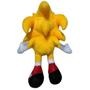 Imagem de Brinquedo Pelucia Sonic Amarelo 35cm Antialérgico Bordado