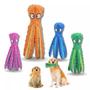 Imagem de Brinquedo Pet Cães Pelúcia Amigo Polvo Octopus Com Apito