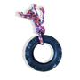 Imagem de Brinquedo Pet Pneu Maciço com Corda GG 19x19 - Cores Sortidas