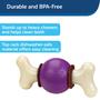 Imagem de Brinquedo PetSafe Busy Buddy Bouncy Bone para Cães (M/L) - Roxo