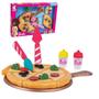 Imagem de Brinquedo Pizza da Barbie comidinhas infantil Lançamento - Cotiplás