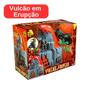 Imagem de Brinquedo Playset Vulcão em Erupção Samba Toys Ref.100 Cinza