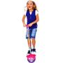 Imagem de Brinquedo Pula Pula Infantil Jump Ball Princesas Disney Rosa - Lider Brinquedos